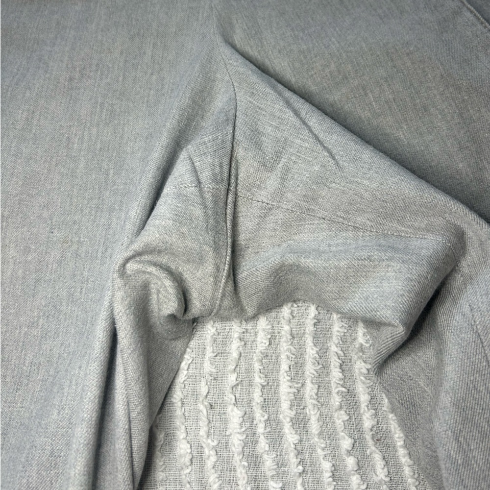 Club Monaco Grey Wide Leg Pants Size 12 High Waist Trousers Gray - Picture 4 of 9